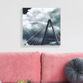 Brückenbrücke Leinwanddruck (Insitu (Wohnzimmer))
