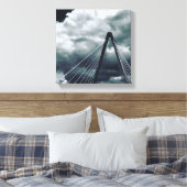 Brückenbrücke Leinwanddruck (Insitu (Schlafzimmer))