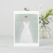 Brückenkarte Einladung (Stehend Vorderseite)