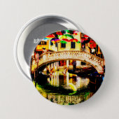 Brückenknopf von Venedig Button (Vorne & Hinten)
