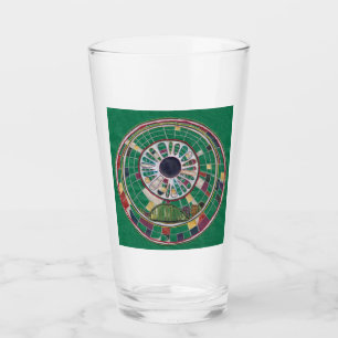 Brückenmuster Glas