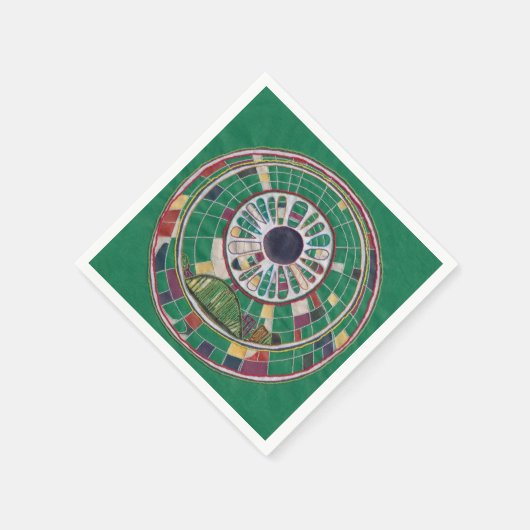 Brückenmuster Serviette (Ecke)