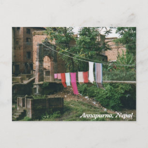 Brückenpostkarte Nepals Kali Postkarte
