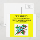 Brückenscherz Postkarte (Vorne/Hinten)