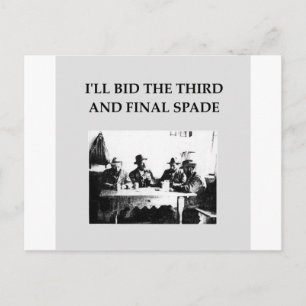 Brückenspielerwitz Postkarte