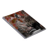 Brückenweg in Naturfotografie Notizblock (Rechte Seite)