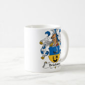 Bruckner Familienwappen Kaffeetasse (VorderseiteRechts)