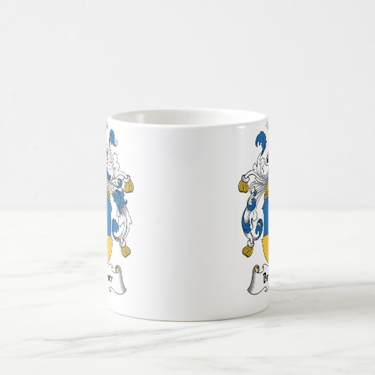 Bruckner Familienwappen Kaffeetasse (Mittel)