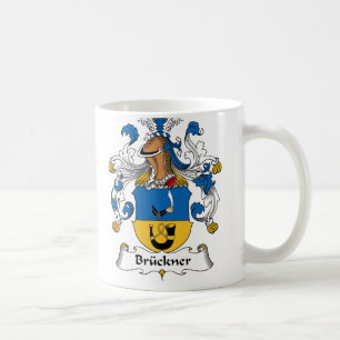 Bruckner Familienwappen Kaffeetasse