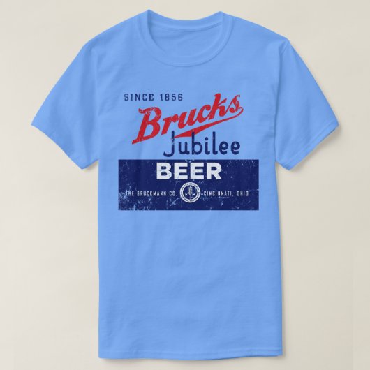 Brucks Jubilee Beer T-Shirt (Design vorne)