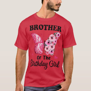 Bruder 1. Geburtstag Matching Family Butterf T-Shirt