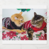 Brüder Alkoholflaschenetikett (Einzelnes Label)