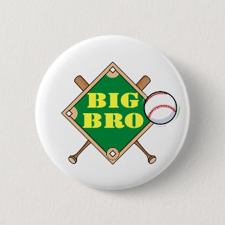 Bruder-Baseball-Diamant Button
