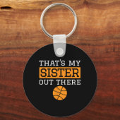 Bruder Bysketbyll Geschenk Das ist mein Schwester  Schlüsselanhänger (Vorderseite)