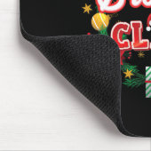 Bruder Claus Weihnachtsmann Laurel Wreath Mistle Mousepad (Ecke)