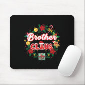 Bruder Claus Weihnachtsmann Laurel Wreath Mistle Mousepad (Mit Mouse)