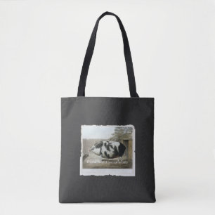 Bruder, darf ich etwas Hafer haben Lustiges Vintag Tasche