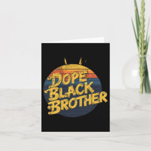 Brüder Day Black Men sind Drogenamerikaner G Karte