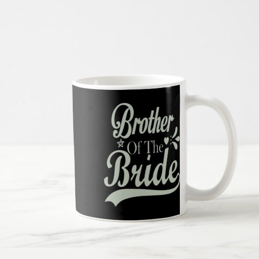 Bruder der Braut Bachelor Bridal Bachelorette Kaffeetasse (Rechts)