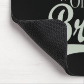 Bruder der Braut Bachelor Bridal Bachelorette Mousepad (Ecke)