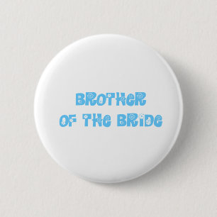 Bruder der Braut Button