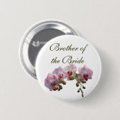 Bruder der Braut/des Bräutigams Button (Vorne & Hinten)