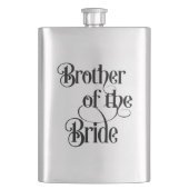 Bruder der Braut Flachmann (Vorderseite)