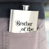 Bruder der Braut Flachmann (Beispiel)