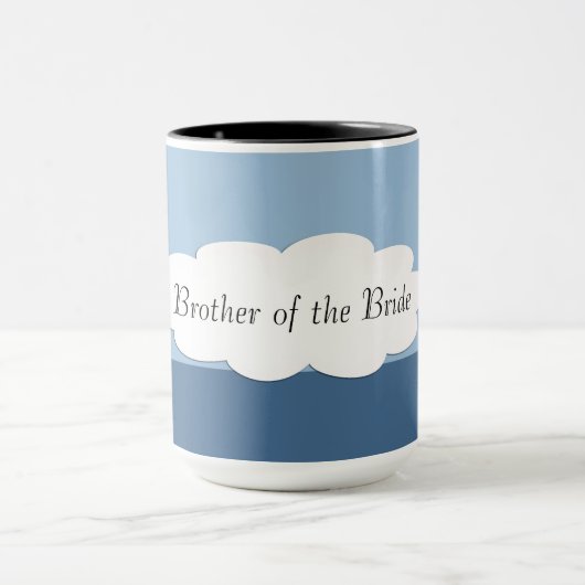 Bruder der Braut | Hochzeit Tasse (Zentrum)