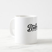 Bruder der Braut Kaffeetasse (Vorderseite Links)