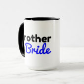 Bruder der Braut Tasse (Vorderseite Links)