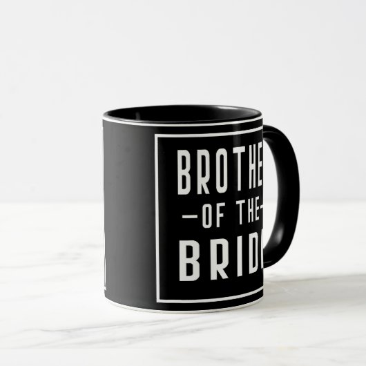 Bruder der Bride Bachelor Matching Group Big Tasse (VorderseiteRechts)