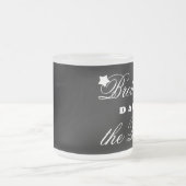 Bruder der BRIDE mit Herz A01A7 Mattglastasse (Mittel)