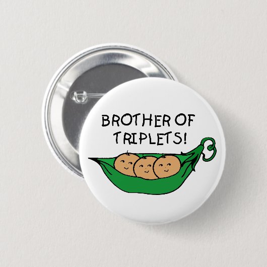 Bruder der Dreiergruppe-Hülse Button (Vorne & Hinten)