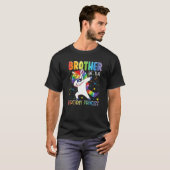 Bruder der Geburt Prinzessin Girl Dabbing Uni T-Shirt (Vorne ganz)