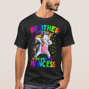 Bruder der Geburt Prinzessin Girl Dabbing Unic T-Shirt