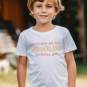 Bruder der Geburtstagsfeiernden Alice im Wunderlan T-Shirt