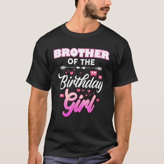 Bruder der Geburtstagskameradschaft T-Shirt (Vorderseite)