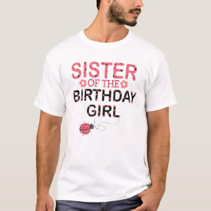 Bruder der Geburtstagskinderfamilie Matching Ladyb T-Shirt