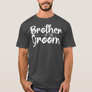 Bruder der Groom-Funny-Hochzeit oder Bachelor Par T-Shirt