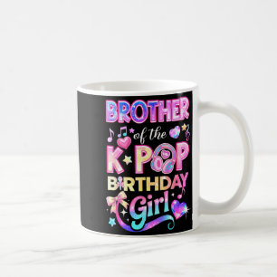 Bruder der K-Pop-Birthday-Girls Koreanische Musik Kaffeetasse