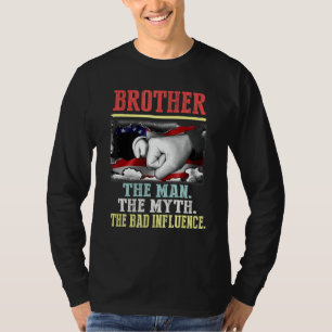 Bruder Der Mann Mythos Schlechter Einfluss Vintage T-Shirt