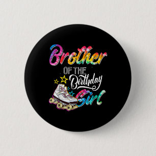 Bruder der Skate der Geburtstagskameradine Bday Sk Button