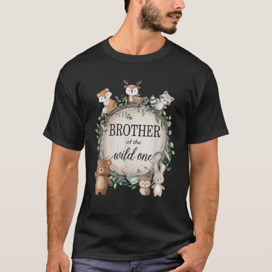 Bruder der wild lebenden Waldtiere 1s T-Shirt (Vorderseite)