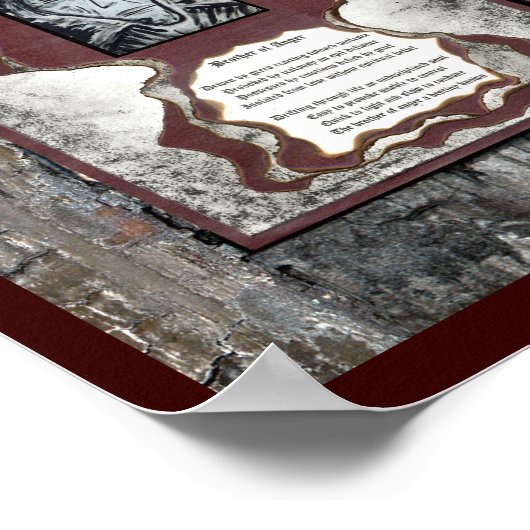 Bruder der Wut Poster (Ecke)