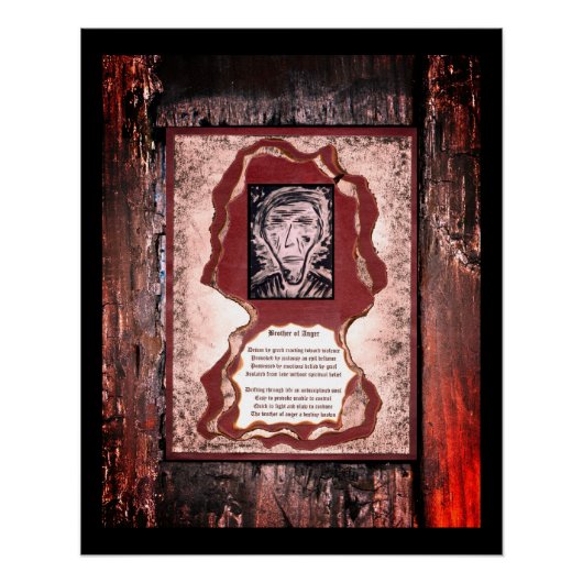 Bruder der Wut Poster (Vorderseite)