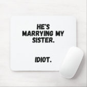 Bruder des Bachelor Party-Bekleidens Mousepad (Mit Mouse)