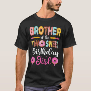 Bruder des beiden süßen Geburtstagskämmers Donut 2 T-Shirt