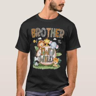 Bruder des beiden wilden 2. Geburtstags Safari T-Shirt