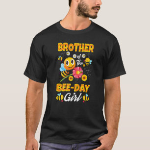 Bruder des Bienentages Mädchen Geburtstag T-Shirt
